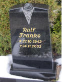 Franke, Rolf * 1942, + 2002 