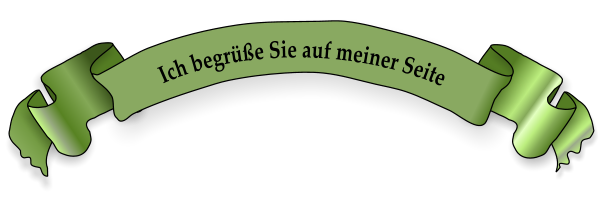 Ich begrüße Sie auf meiner Seite