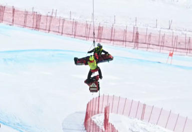 Dies, nachdem er in Crans-Montana mit dem Helikopter abgetragen werden musste